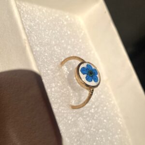 Bridgerton Blue Ring