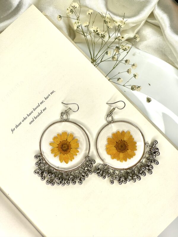 Sunflower Earrings - Image 2