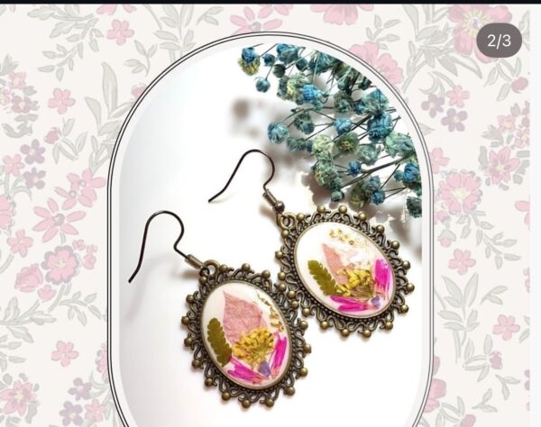 European Vintage Earrings - Image 3